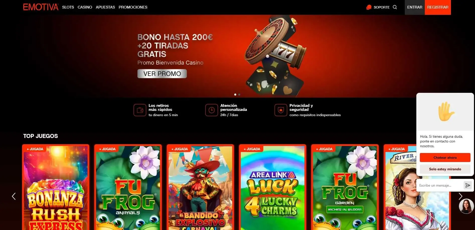 Emotiva App (PWA) en el teléfono